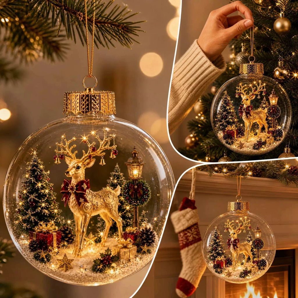 Christmas Tree Ornaments – Angel, Santa & Snowman Pendants | Veloura Seasons™