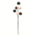 Mini Fluwelen Kerstversieringen – 6-Delige Besneeuwde Ballenset | Veloura Seasons™
