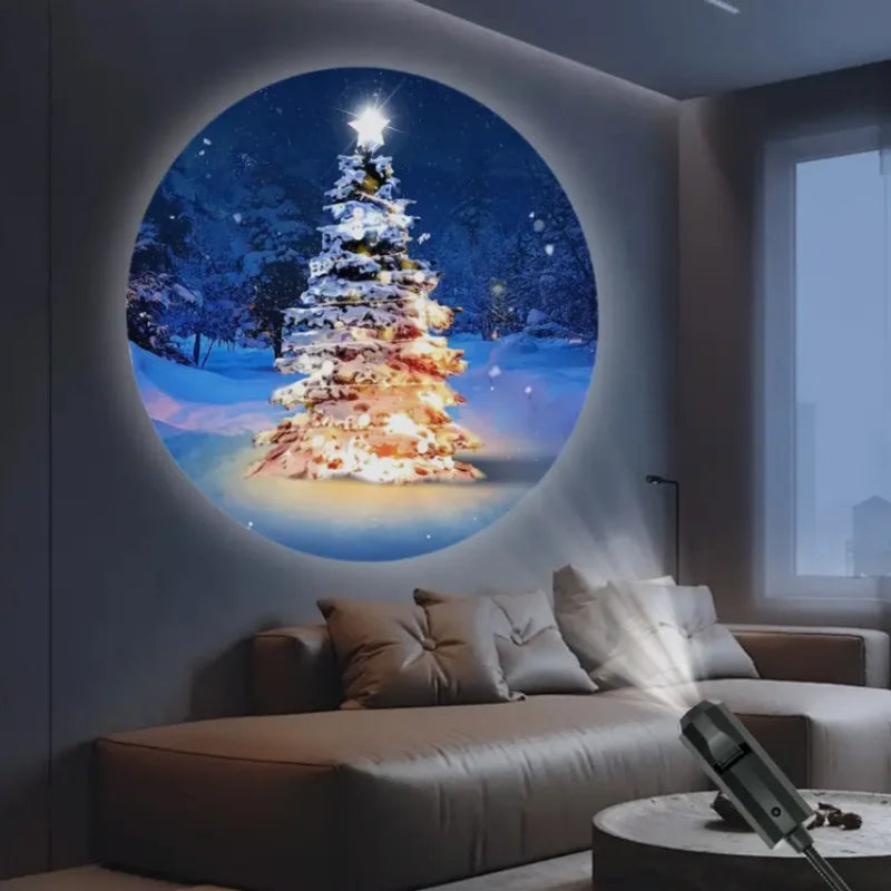 Kerst LED Projectorlamp – 10 Instelbare Patronen | Veloura Seasons™