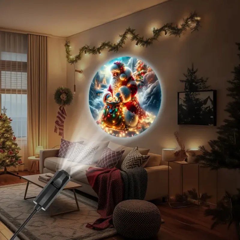 Christmas LED Projector Light – 10 Adjustable Patterns | Veloura Seasons™