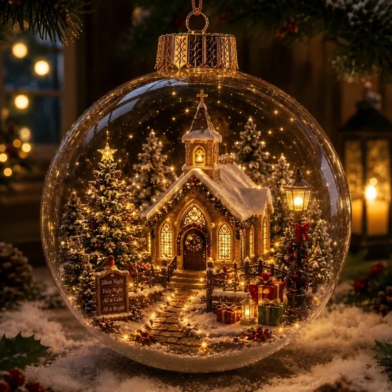 Kerstboomversieringen – Engel, Kerstman & Sneeuwpop Hangers | Veloura Seasons™