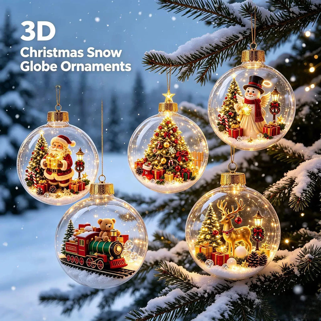 Christmas Tree Ornaments – Angel, Santa & Snowman Pendants | Veloura Seasons™