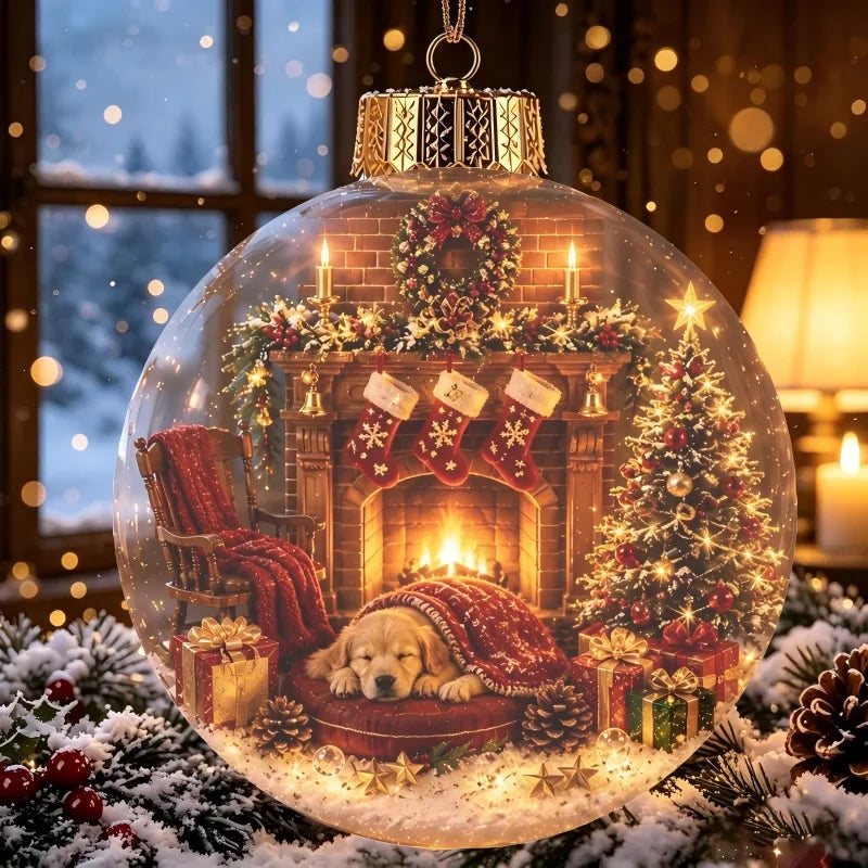 Kerstboomversieringen – Engel, Kerstman & Sneeuwpop Hangers | Veloura Seasons™