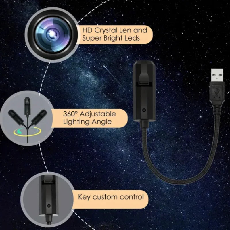 Kerst LED Projectorlamp – 10 Instelbare Patronen | Veloura Seasons™