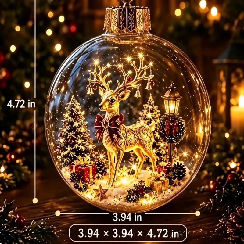 Kerstboomversieringen – Engel, Kerstman & Sneeuwpop Hangers | Veloura Seasons™