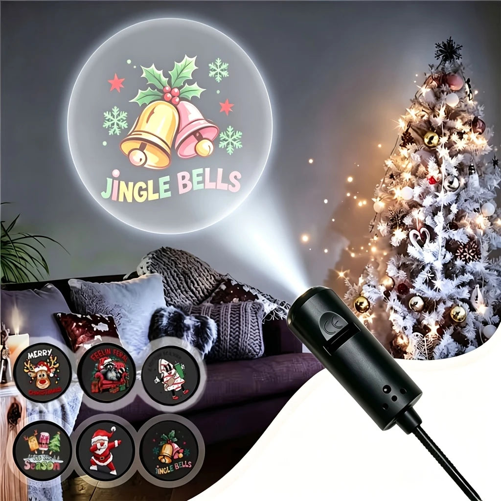 Christmas LED Projector Light – 10 Adjustable Patterns | Veloura Seasons™