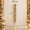 ❄️Winter Glow Snow Cascade Garland | 180cm & 270cm | Veloura Seasons™
